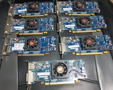 Lot of 7 AMD 109-C26497-01 ATI-102-C26405 Video Graphics Card DVI Display Port