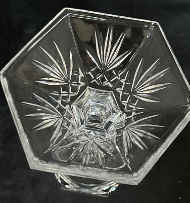 Lexington by Godinger Hurricane Lamp Globe and Base Lead Crystal
