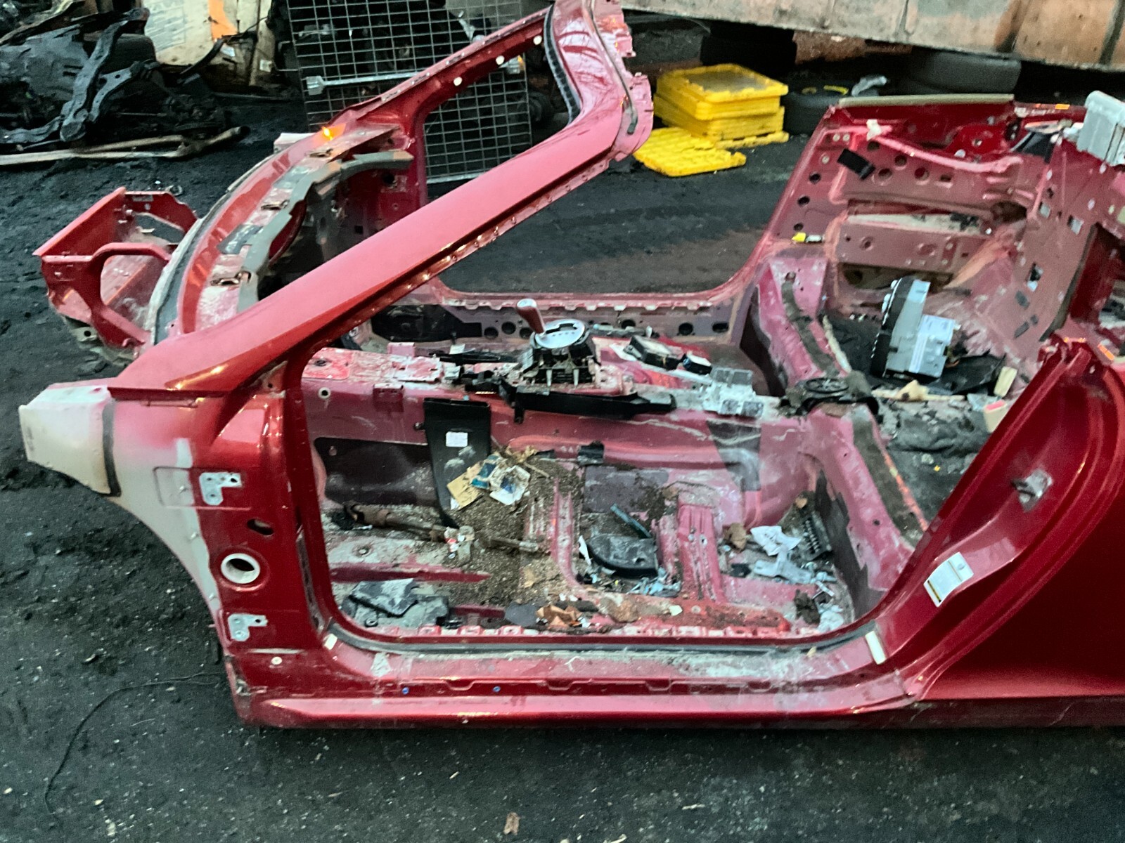 RED 2007 - 2011 BENTLEY CONTINENTAL GTC FRONT REAR LEFT RIGHT BODY FRA CUT OEM