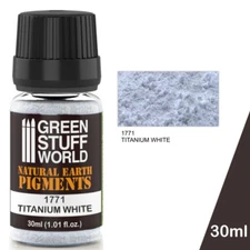 Green Stuff World - Paints - Pigments - PIGMENT TITANIUM WHITE