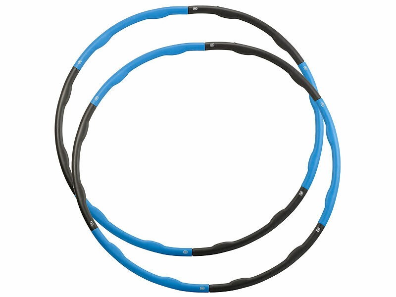2 cerceaux fitness ondulés Pearl Sports avec mousse