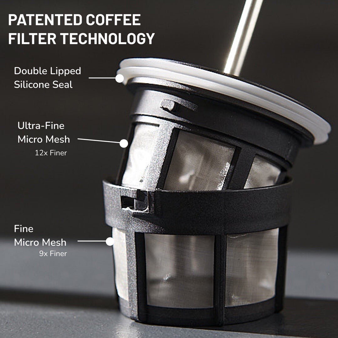 ESPRO Ultralight Travel Black 16oz Unused Portable Coffee Press