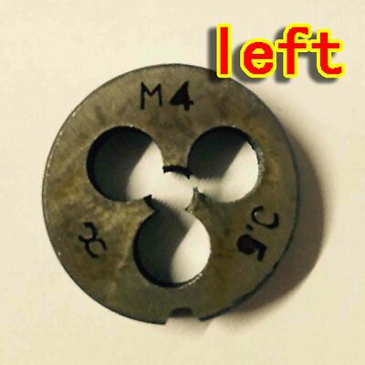 Aexit M4 HSS Hand Taps – 2 Pack, 4mm High Speed Steel Metric Threading Taps For DIY