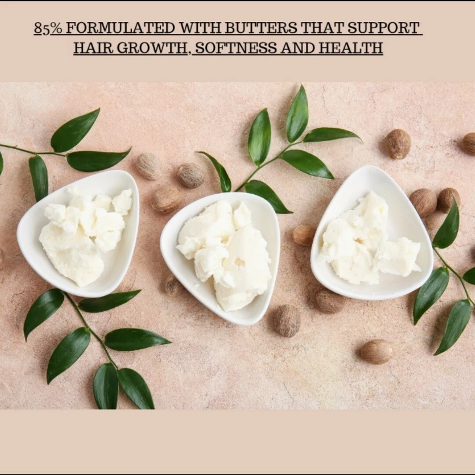 Black Castor Hair butter Spread ; Hair Butter To Repair Dry And Damaged Hair - Image 4 of 4