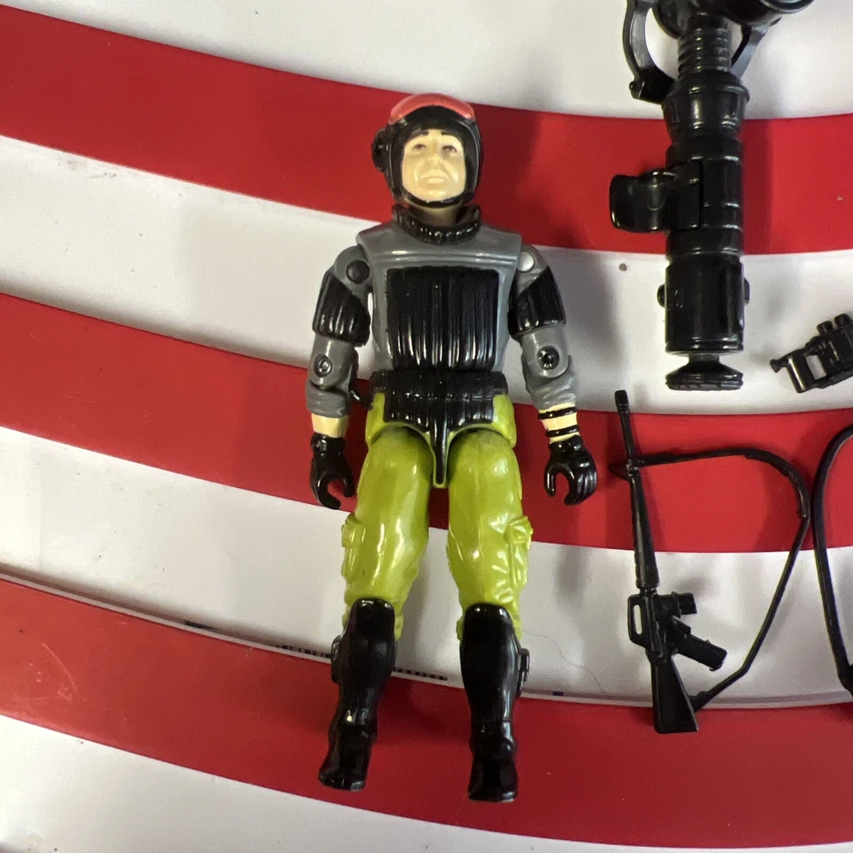 GI Joe Sneak Peek Night Force V2 1988 99% Completo **Sin Micrófono** Foto 2 de 4