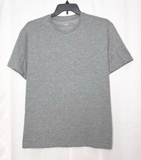Banana Republic Men  s Short Sleeve Premium Wash T-Shirt Color Gray Size XL