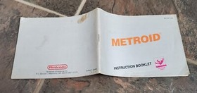 Metroid Nintendo NES Complete CIB Box Game Poster Instruction Manual Inserts !!!