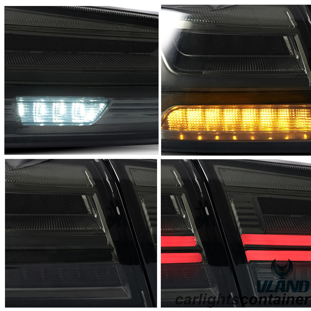 アクセサリー VLAND LED Tail Lights VLAND SMOKED LED Tail Lights For 2010-2015 Lexus RX 350 F 450 H W