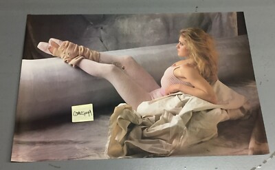 1986 Reclining Dancer poster Ballet (23 x 35 inches)  Unused. 