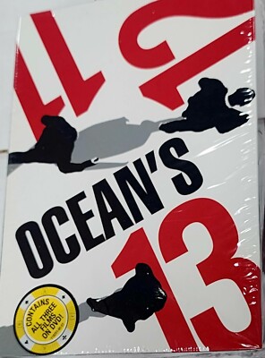 Oceans 11 /Oceans 12 /Oceans 13 (DVD)  Oceans 8 (BR) DELUXE BOXSET CLOONEY, PITT