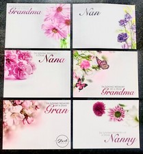 ShredAstic®️ Funeral Florist Cards Nan Grandma Nana Gran large 12.5cm x 9cm