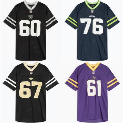 New Era NFL Teams Trikot Raiders Vikings Jersey T-Shirt Herren Kurzarm