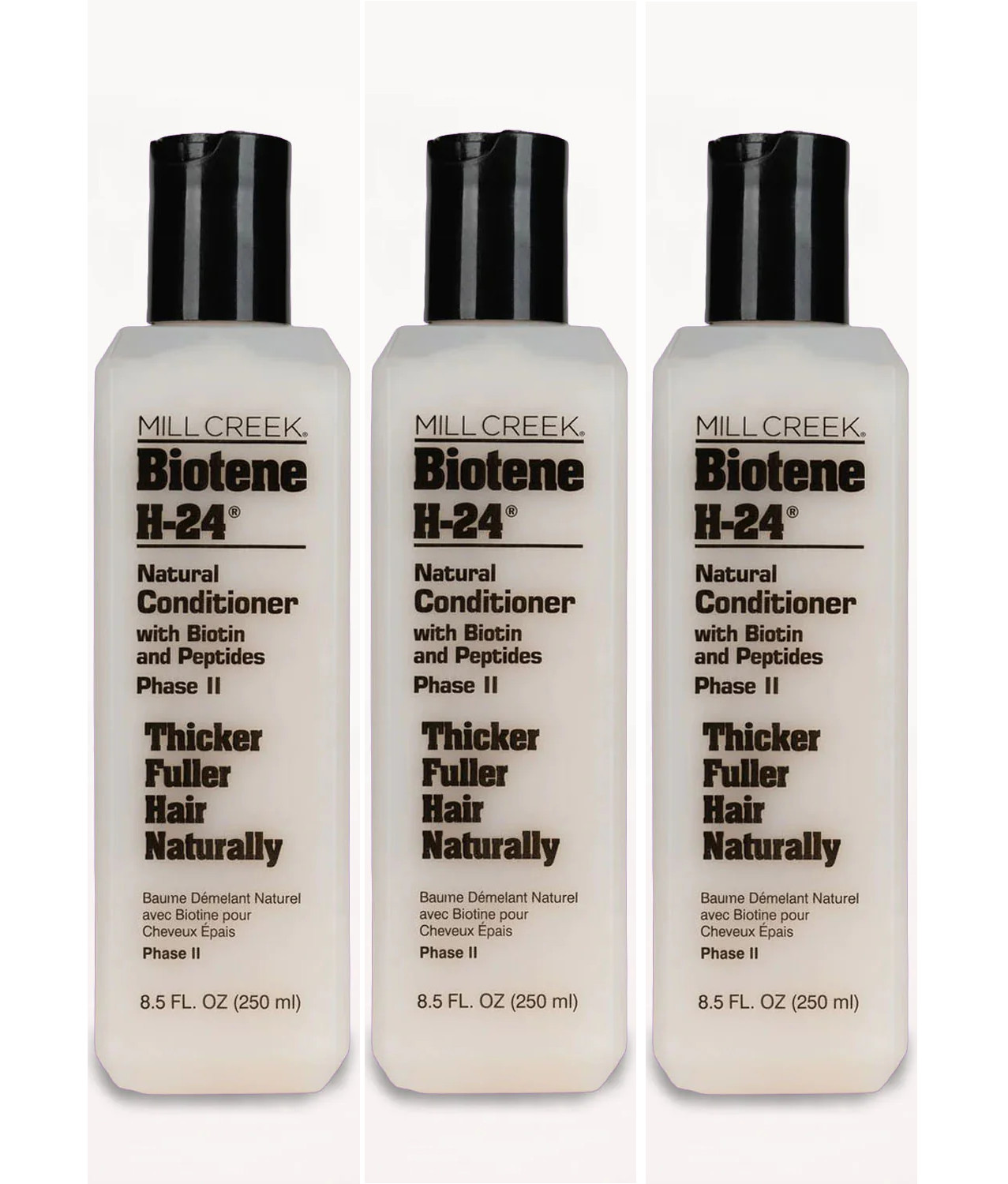 Mill Creek Biotene H-24 Conditioner 8.5 oz Liquid "EXP 12/2024"  (3 Pack)