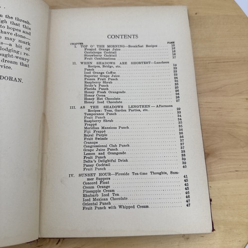 1930 Prohibition Punches by Roxana Doran HC First Edition, Non-Alcoholic Recipes - Picture 8 of 17