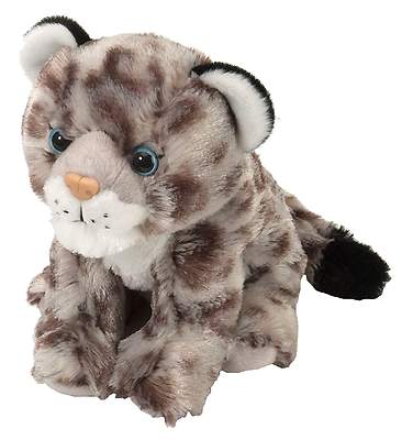 Wild Republic 10848 Schneeleopard Baby 20 cm Kuscheltier Plüschtier