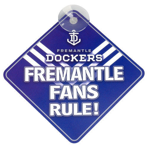 AFL-Freemantle-Team-Fans-Rule-Car-Window-Sign-fast-post