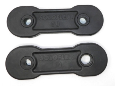 Genuine Soloflex Rubber Resistance Weight Bands (2) 50lb Replacement Set