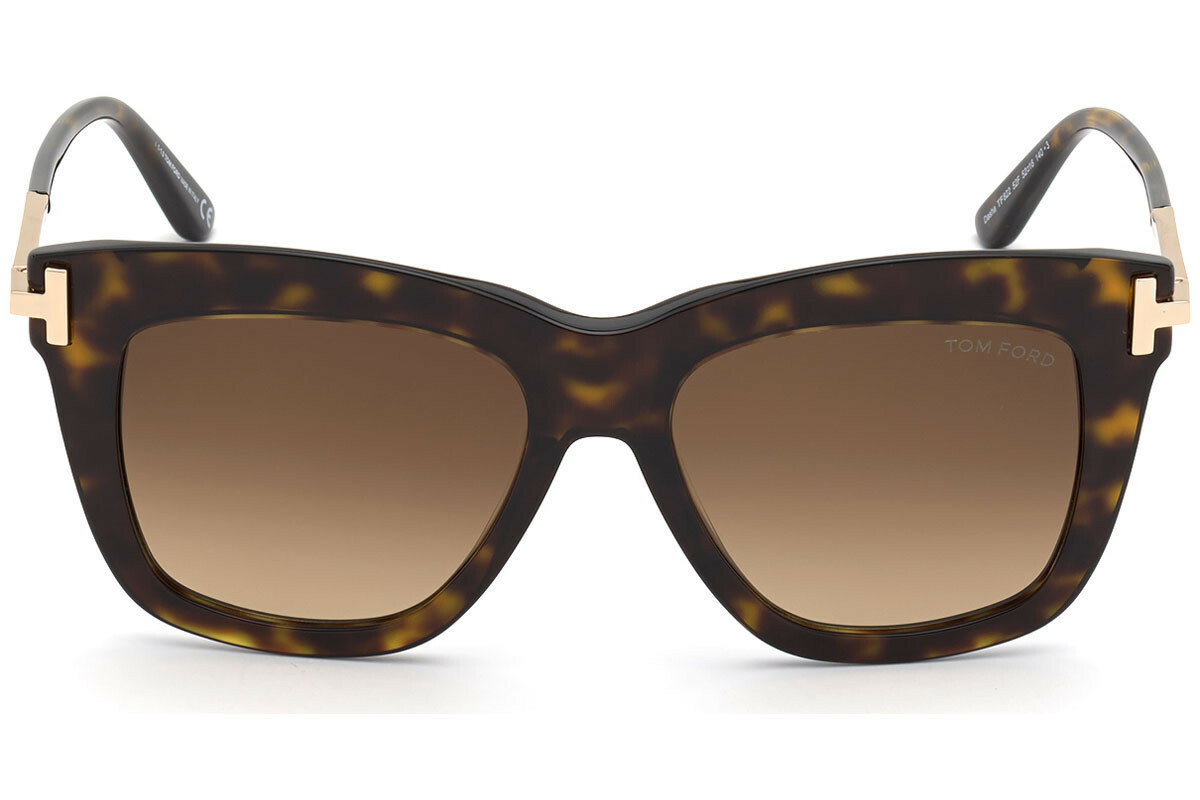 NWT Tom Ford Sunglasses Dasha FT0822 52F Dark/Havana Brown  display picture 1