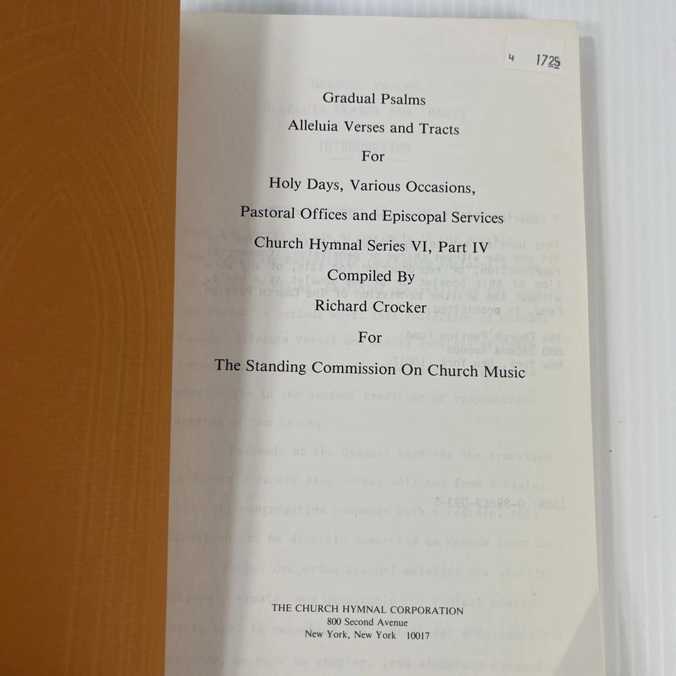 Salmos Graduales Año A B C Días Santos Varias Ocasiones Hazaña Rápido Lote 6 Libro de Música Foto 4 de 4