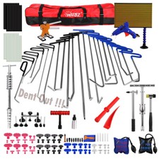Whdz 140pcs Paintless Dent Removal Kits Car Auto Repair Puller Push Rod Tools