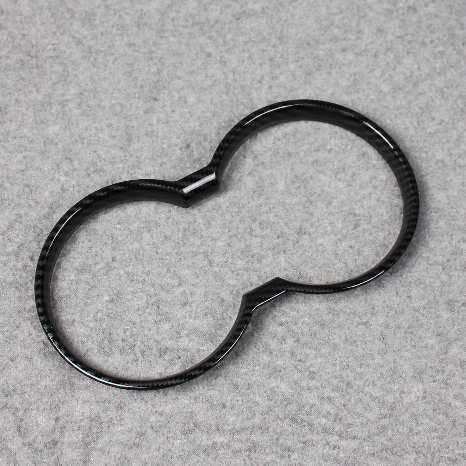 For Toyota 2021 2022 2023 Venza Front Cup Holder Cover Trim Carbon