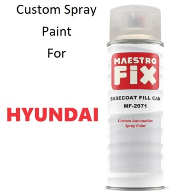 Custom Automotive Touch Up Spray Paint For HYUNDAI Cars