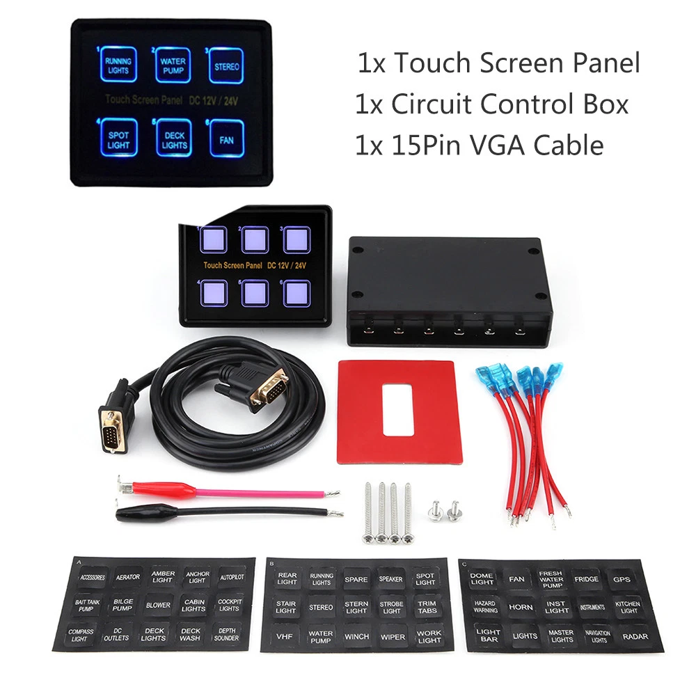 12v on sale touch switch