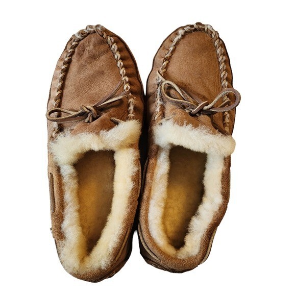LL Bean Fur Moccasins Men main image 4