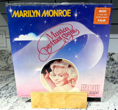 MARILYN MONROE Musica Pertoui Sogni Italy Profili Musicali Sealed Record NOS