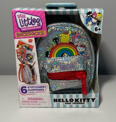 Real Littles Hello Kitty and Friends Backpack 6 Stationary Surprises New