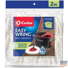 O-Cedar EasyWring Mop Head Replacement - 2ct:...