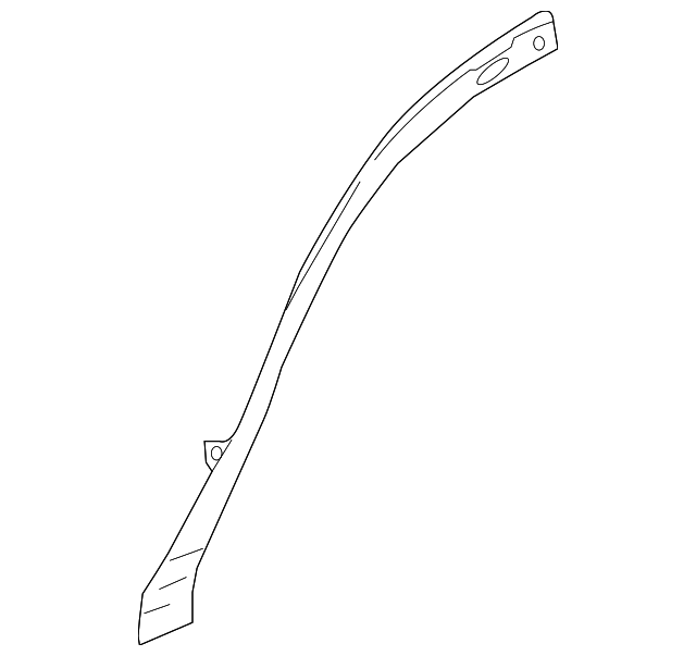 Genuine Honda Protector R Rear Wheel Arch (Front) 74412-TME-T01