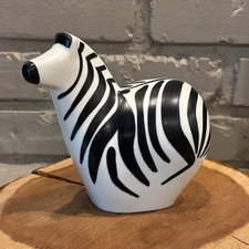 VTG Lillemore Arabia Finland Zebra Figurine WWF