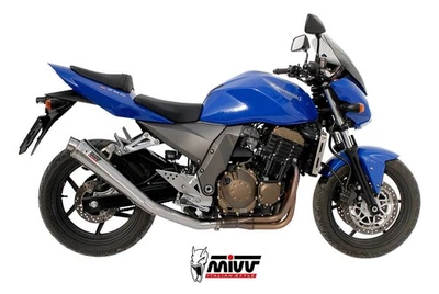 MIVV Échappement Inox Slip-On pour Kawasaki Z 750 Ccm Année Fab. 04-06 Avec ABE - Photo 1/3