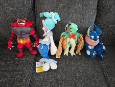 POKEMON Centro Original PRIMARINA Decidueye GRENINJA INCINEROAR PELUCHE JUGUETE