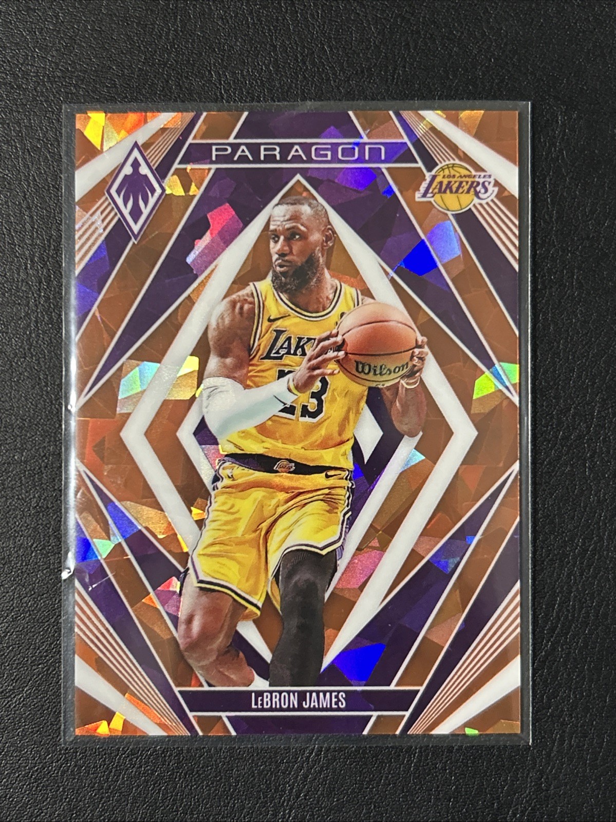 2023-24 Panini Phoenix Paragon LeBron James Orange Ice /249