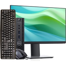 Dell Desktop Computer i5 24" LCD Mini Pc 16GB RAM 512GB SSD Windows 11 Wi-Fi