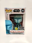 Funko Pop! Star Wars The Mandalorian (Holographic) Glow in the Dark EE Exclusive