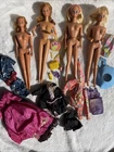 Vintage 70s-90s Mattel Barbie Dolls Outfits Accessories SunSet Malibu Hong Kong