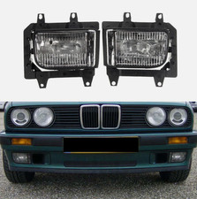 Stoßstange Nebelscheinwerfer Set Klarglas Für BMW 3er E30 Facelift 1985-1993