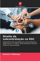 Direito Da SubcontrataçãO Na RDC Katuala Tshibangu Taschenbuch Portugiesisch
