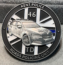 Kent Police Roads Policing Unit (TD46) Challenge Coin - 50mm