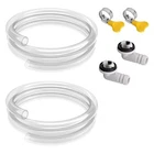 2 Pack Air Conditioner  Hose- 3 Ft Portable Leakproof AC  Hose Kit-2714