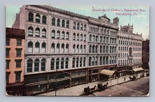 Antique Pennsylvania Postcard PHILADELPHIA Strawbridge Clothier 1913