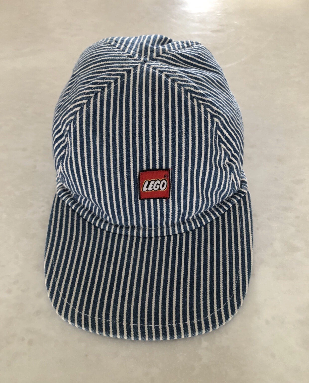 Vintage Children’s Striped Lego Baseball Cap Hat 3T
Opens in a new window or tab
