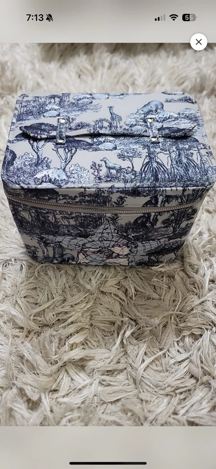 Estuche de tocador Dior alrededor del mundo con espejo nuevo Foto 3 de 4