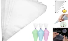 Piping Bags,pcs 12 Inch Anti Burst Disposable Cake Decorating Bags,Non-Slip 100
