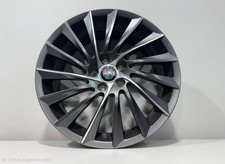 KIT 4 Cerchi in lega ORIGINALI ALFA GIULIETTA 7.50x18 Antracire Diamantati