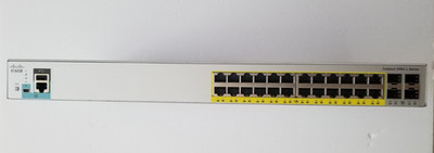 Cisco WS-C2960L-24PS-LL 24-Port PoE+ Gigabit Managed Switch 2960L Tested  
