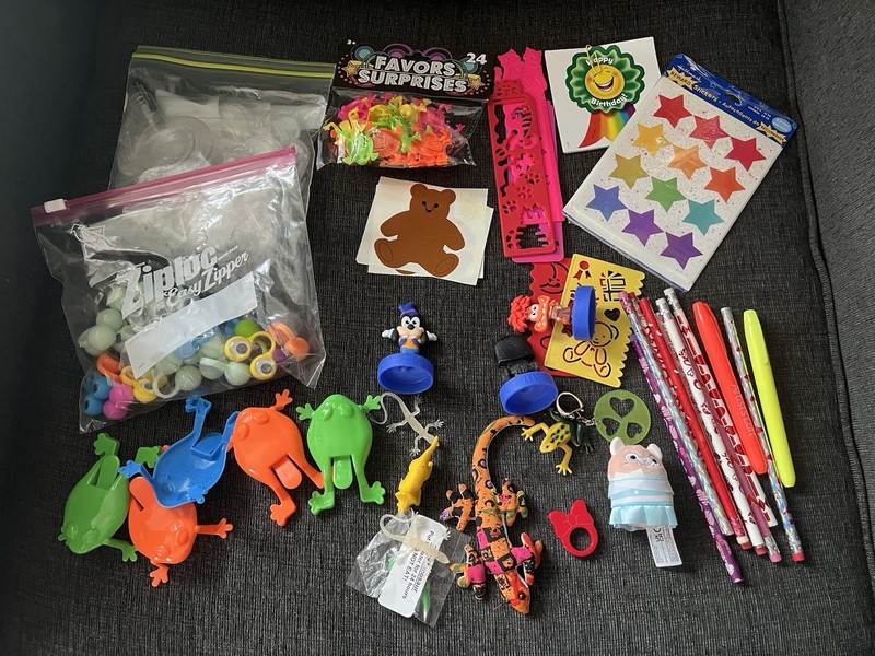 HUGE Lot Of More Than 500 Treasure Box Prizes Toys Teacher Doctor Dentist Fair